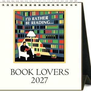 2027 Book Lovers Desk Calendar