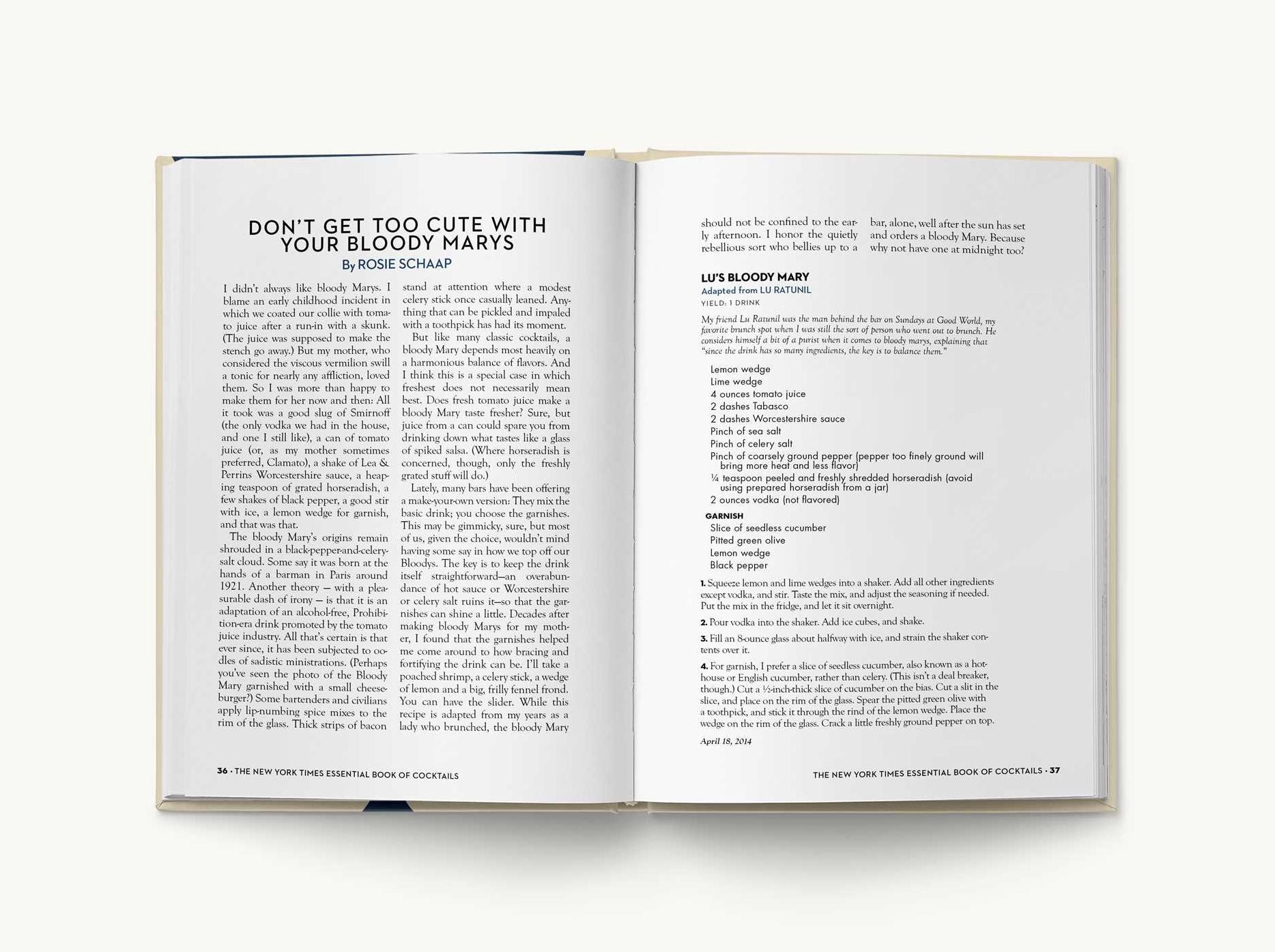 The New York Times Essential Book of Cocktails (Second Edition): Over 400 Classic Drink Recipes With Great Writing from The New York Times - Image 7