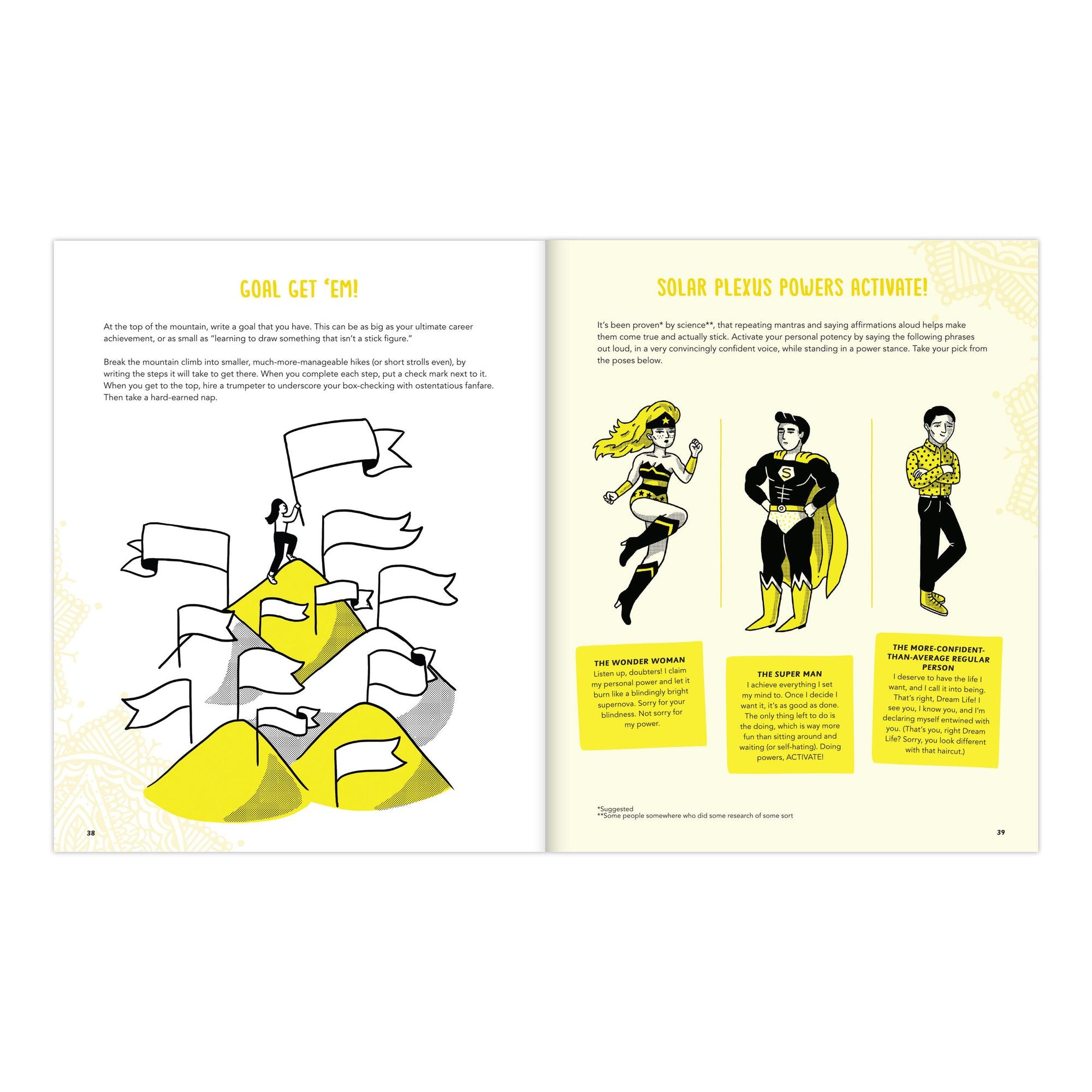 Chakras Activity Book & Journal: Get Grounded. Feel Good. Free Your Chi & Lots of Other Cool Magical Stuff - Image 9