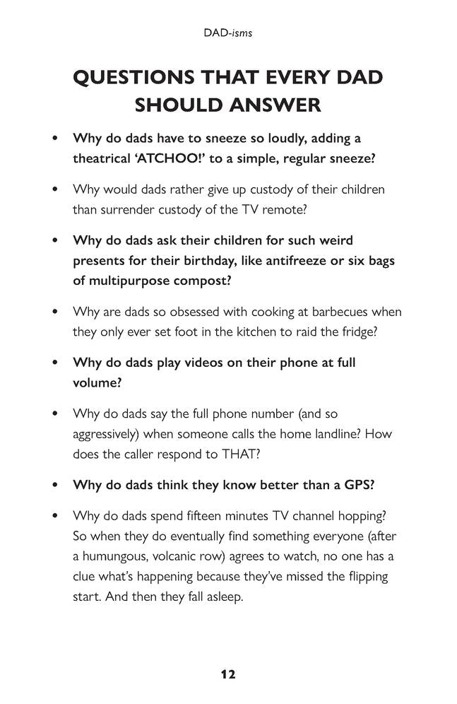 Dad-isms: The Crazy Things Dads Say and Do - Image 2