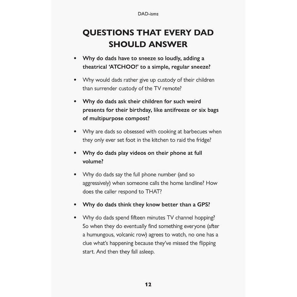 Dad-isms: The Crazy Things Dads Say and Do - Image 8