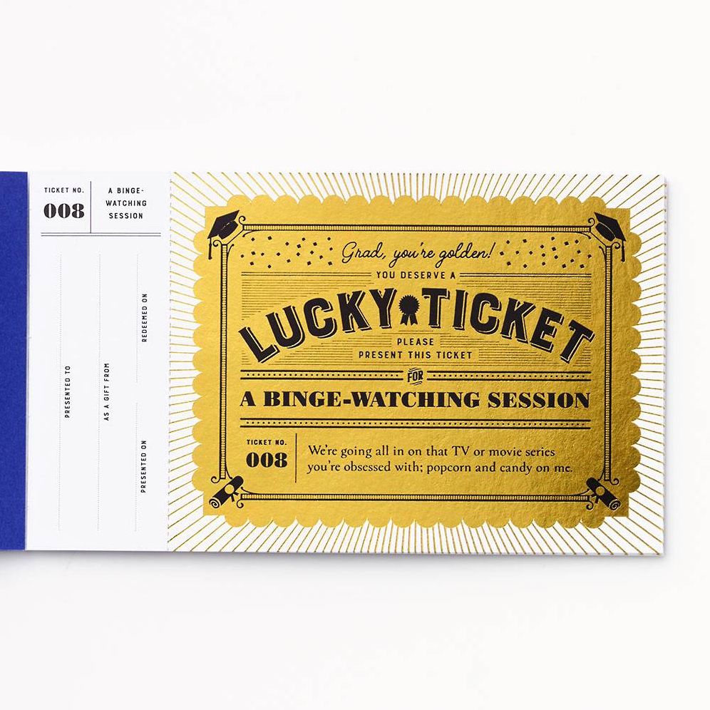 Lucky Tickets for the Graduate: 12 Gift Coupons - Image 4