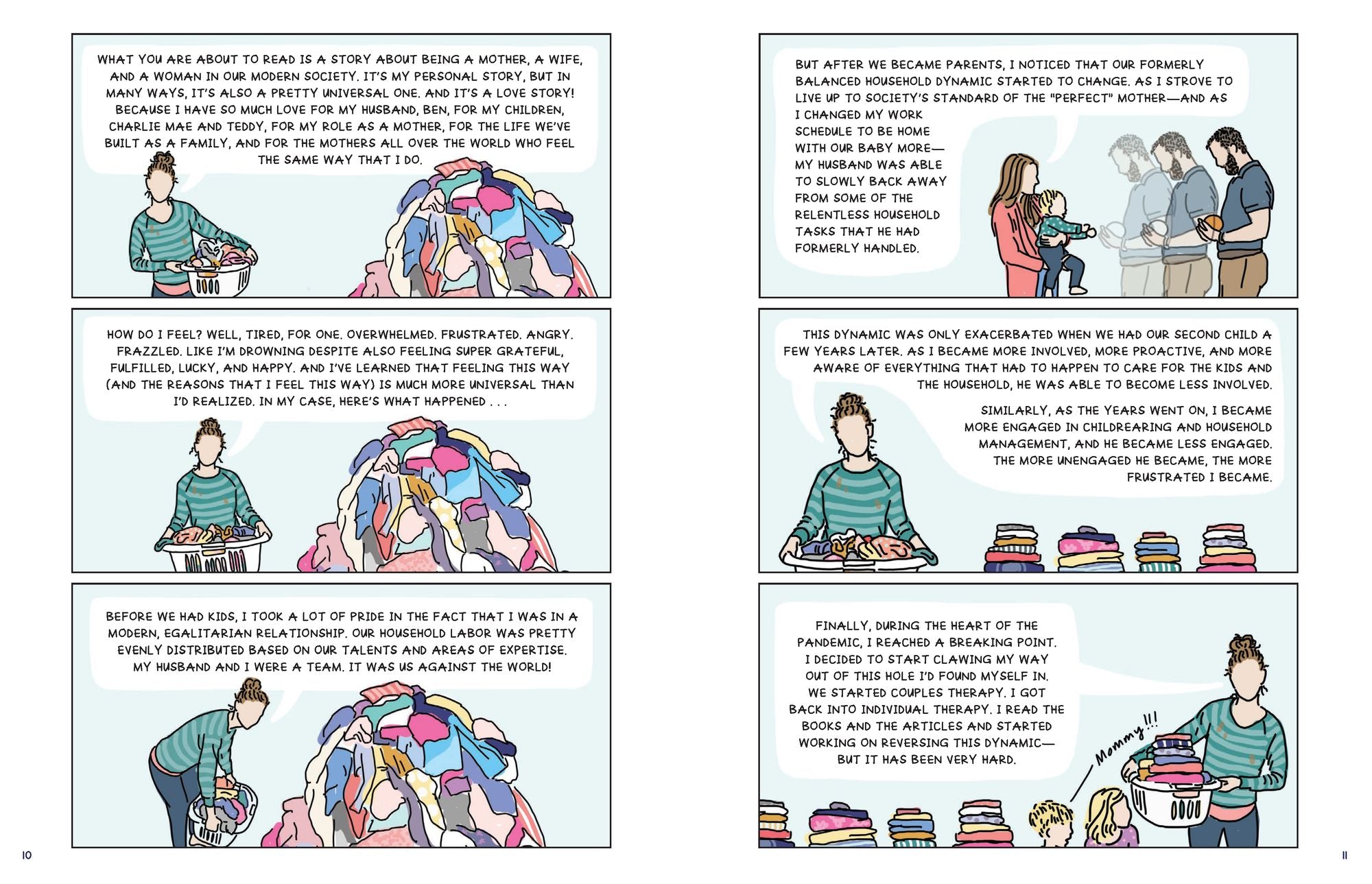 Mama Needs a Minute!: A Candid. Funny. All-Too-Relatable Comic Memoir about Surviving Motherhood - Image 4
