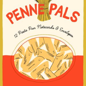 Penne Pals: 12 Pasta Pun Notecards & Envelopes