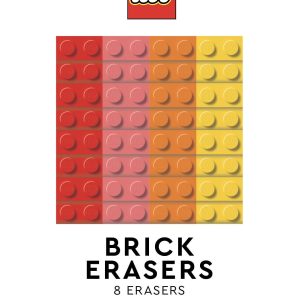 LEGO Brick Erasers (Multicolor)