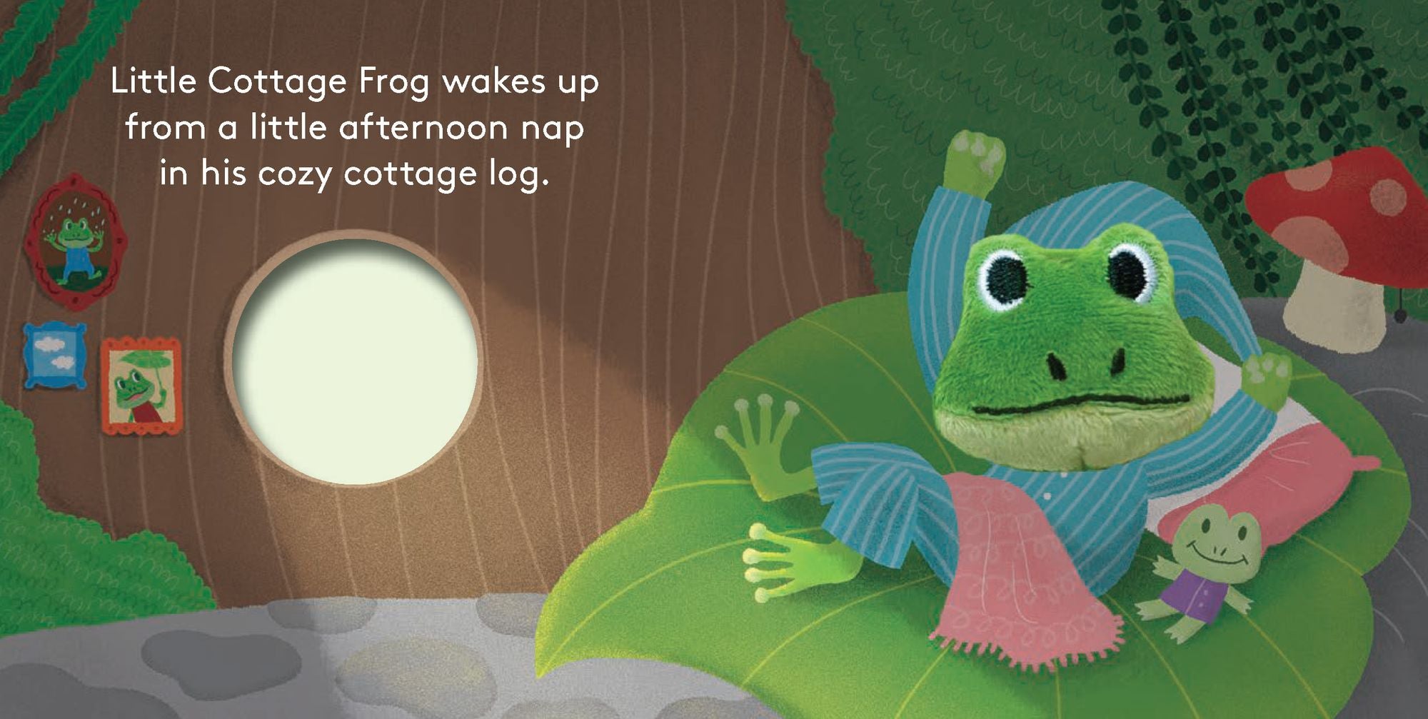 Little Cottage Frog: Finger Puppet Book - Image 5