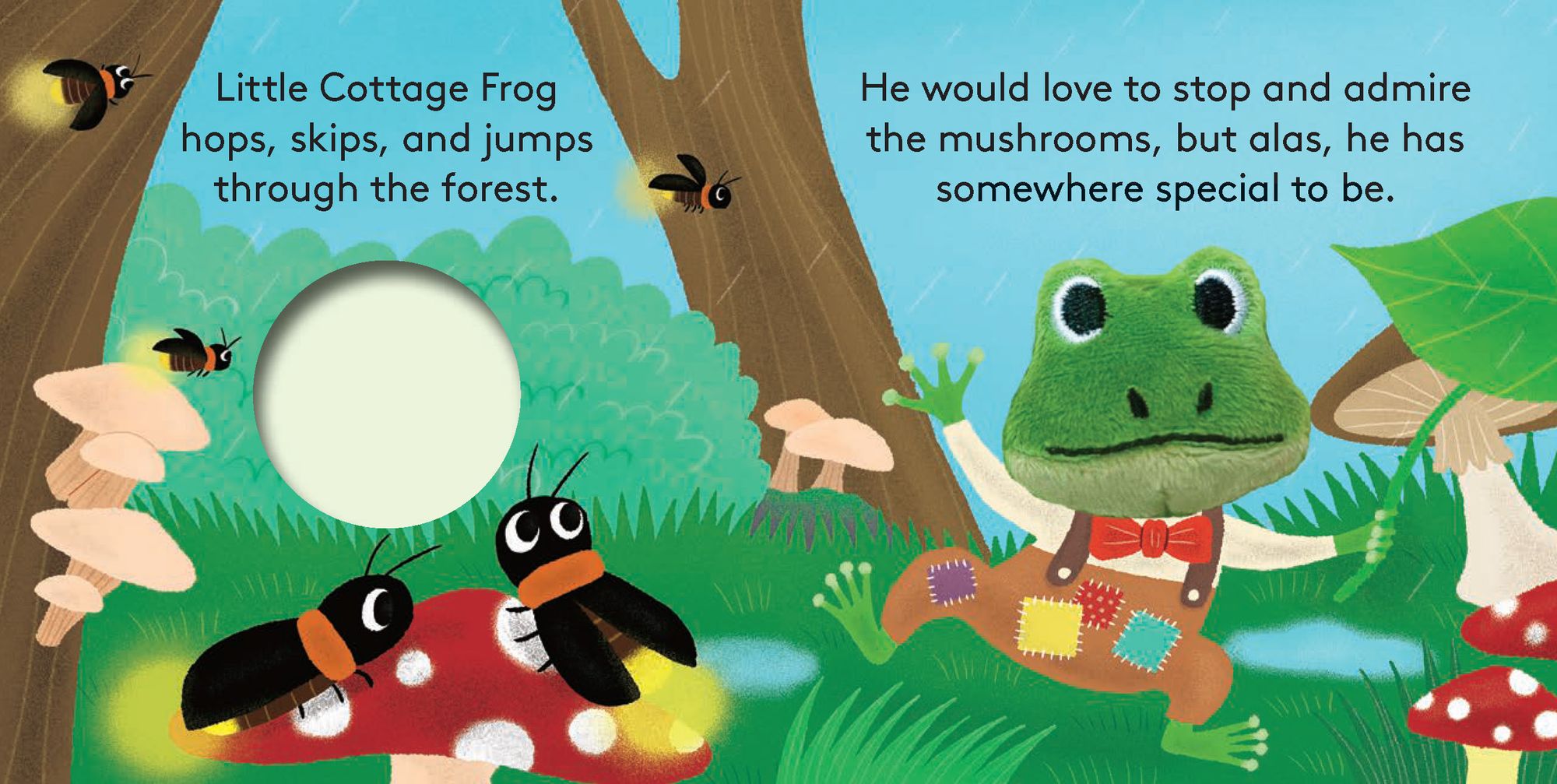 Little Cottage Frog: Finger Puppet Book - Image 6