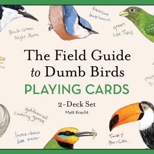 The Field Guide to Dumb Birds Playing Cards: 2-Deck Set