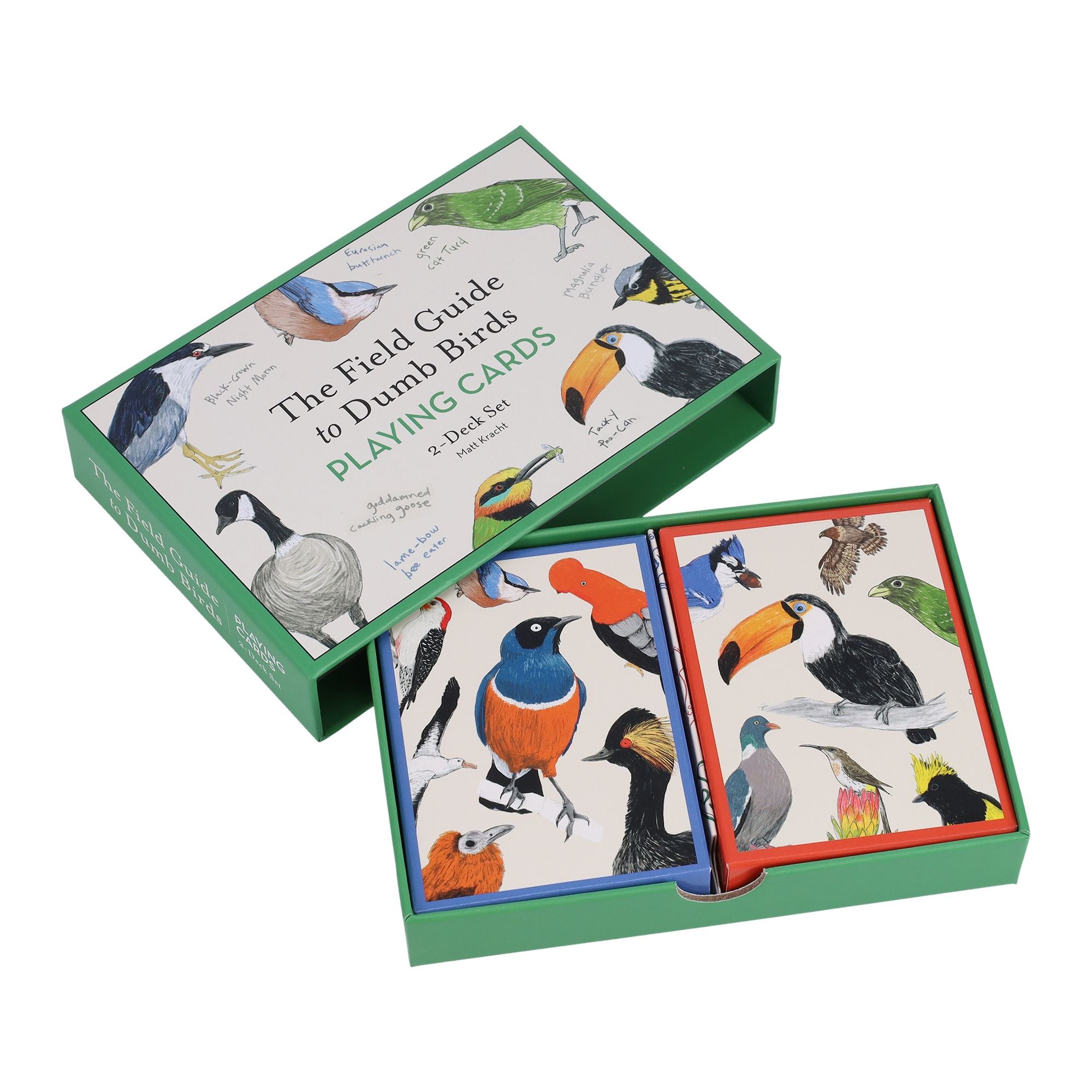 The Field Guide to Dumb Birds Playing Cards: 2-Deck Set - Image 13