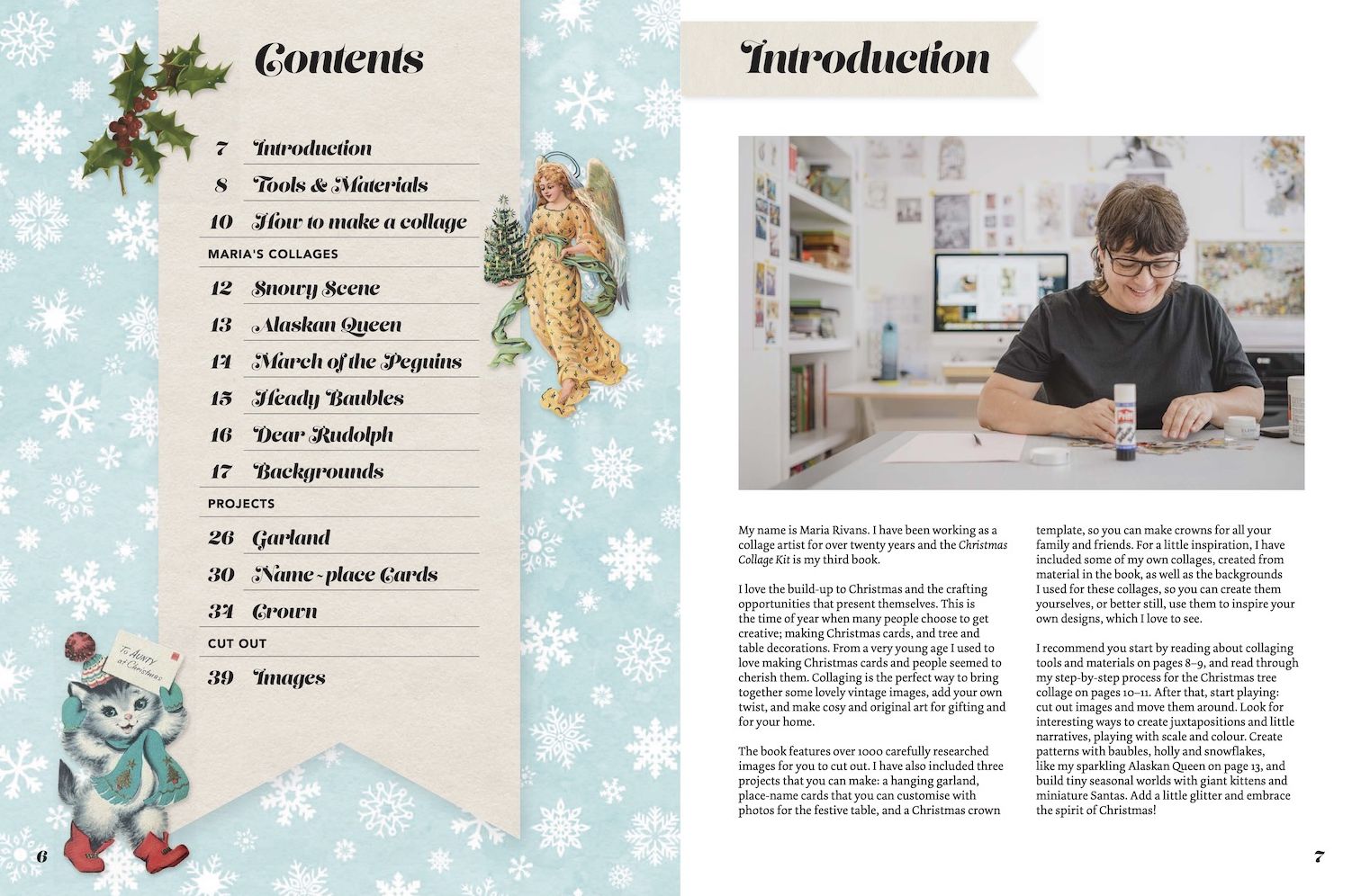 Cut Up This Book: Christmas Collage Kit - Image 4