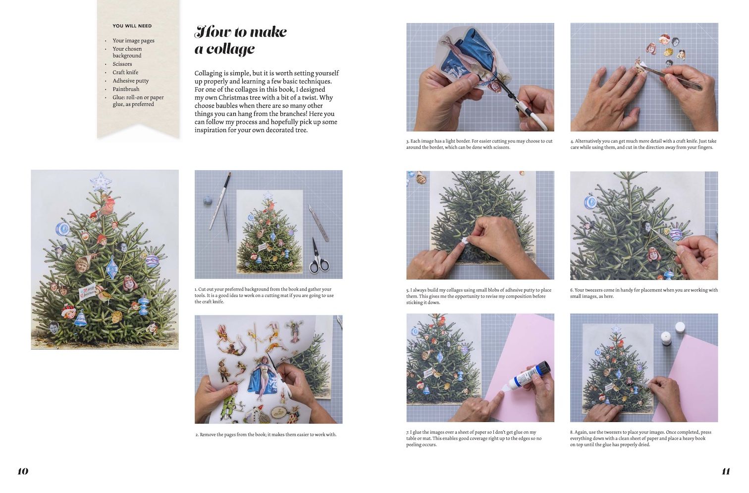 Cut Up This Book: Christmas Collage Kit - Image 5