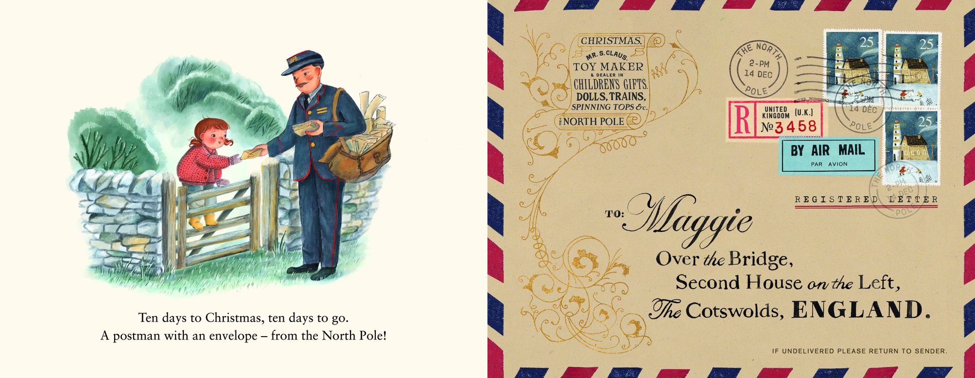 Letters from the North Pole: With Five Letters from Santa Claus to Pull Out and Read - Image 2