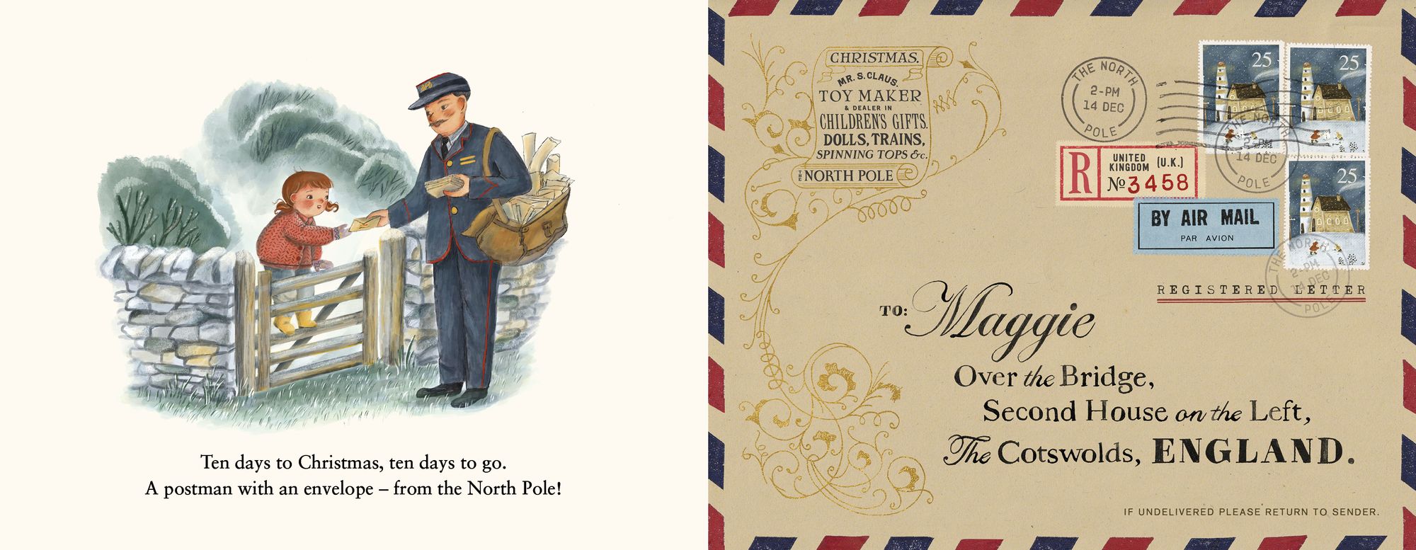 Letters from the North Pole: With Five Letters from Santa Claus to Pull Out and Read - Image 6