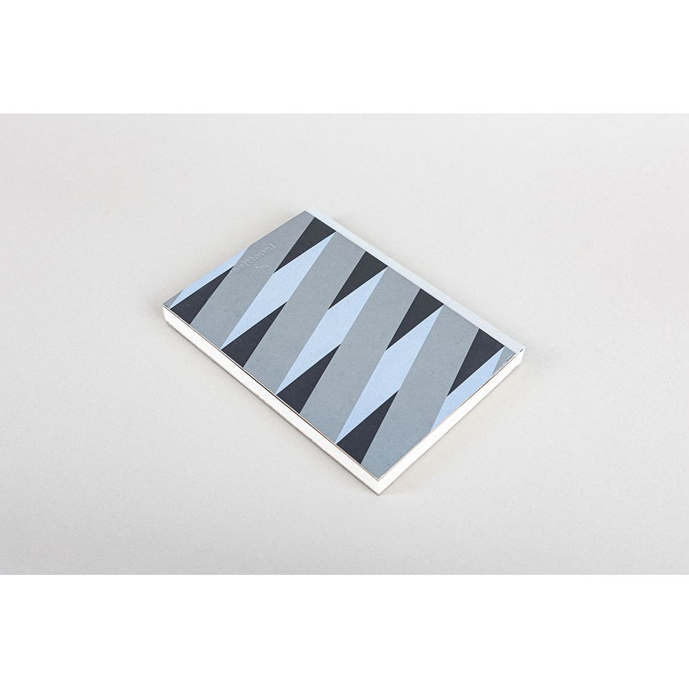 Blue and Silver Woven Stripe Journal - Image 4