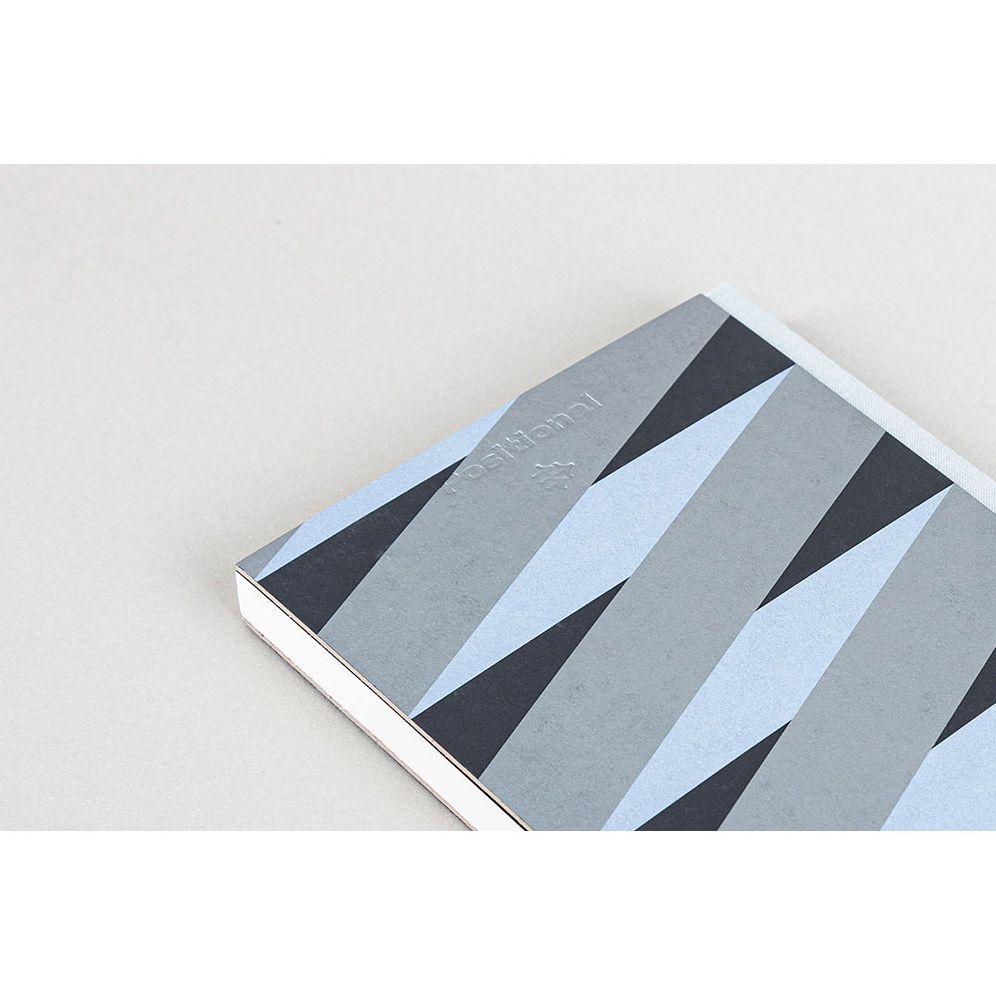 Blue and Silver Woven Stripe Journal - Image 5