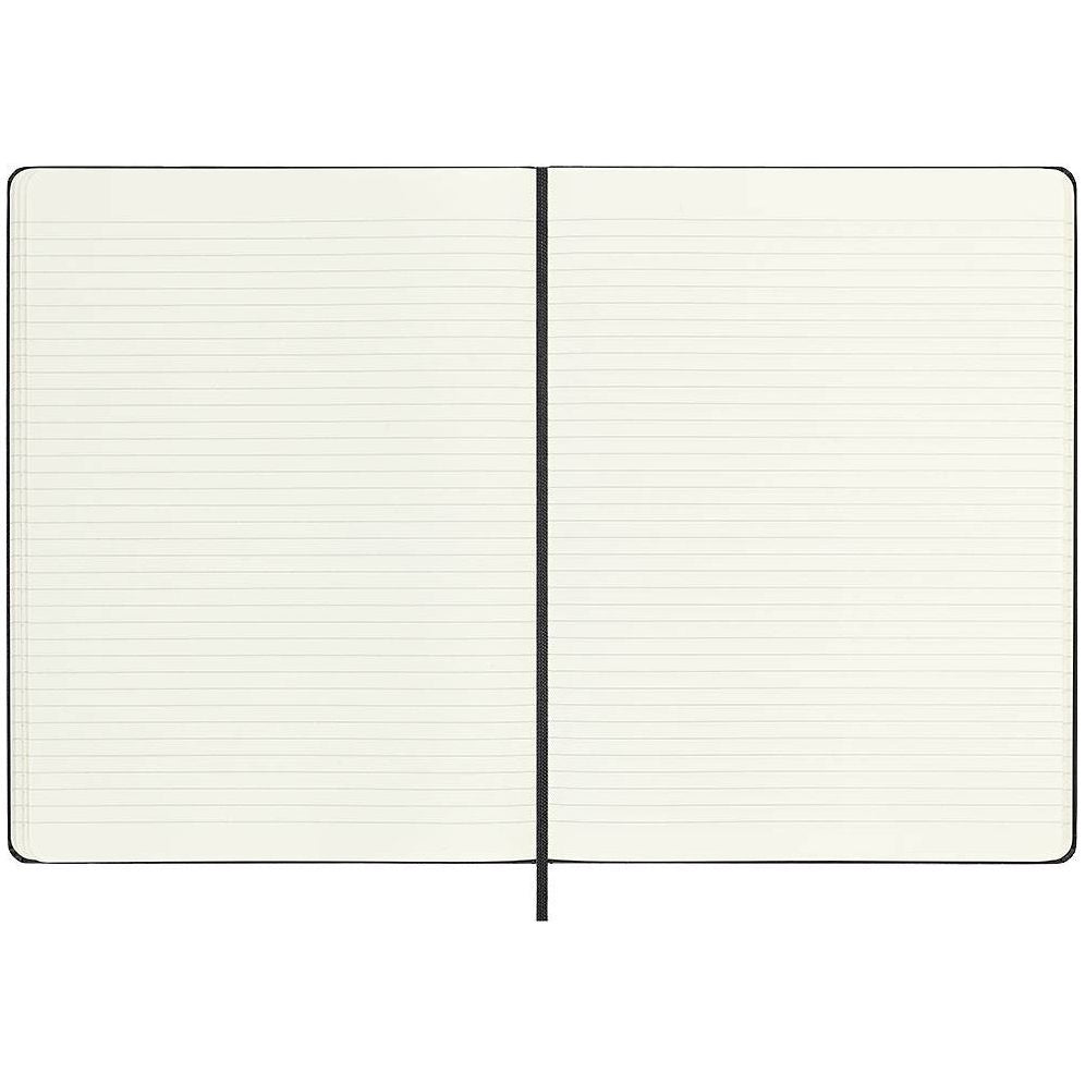 Moleskine Classic Notebook. Extra Large. Ruled. Black. Hard Cover (7.5 x 10) - Image 2