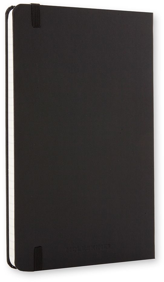 Moleskine Classic Notebook. Large. Ruled. Black. Hard Cover (5 x 8.25) - Image 5