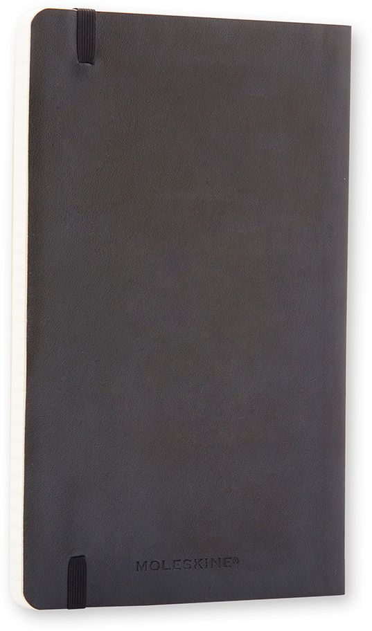 Moleskine Classic Notebook. Large. Ruled. Black. Soft Cover (5 x 8.25) - Image 4