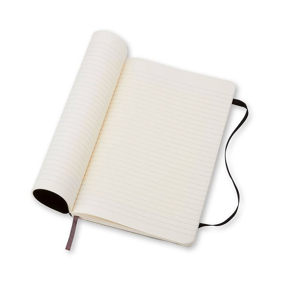 Moleskine Classic Notebook. Large. Ruled. Black. Soft Cover (5 x 8.25) - Image 6