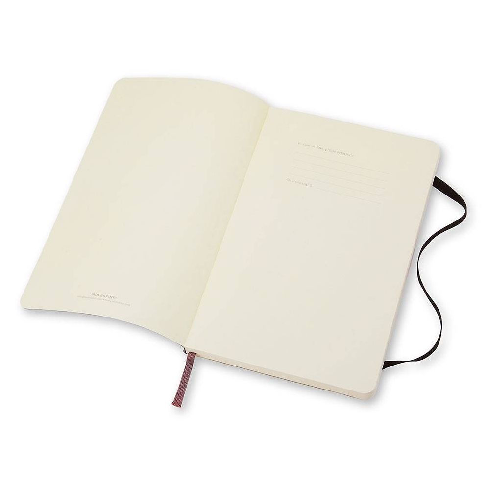 Moleskine Classic Notebook. Large. Ruled. Black. Soft Cover (5 x 8.25) - Image 7