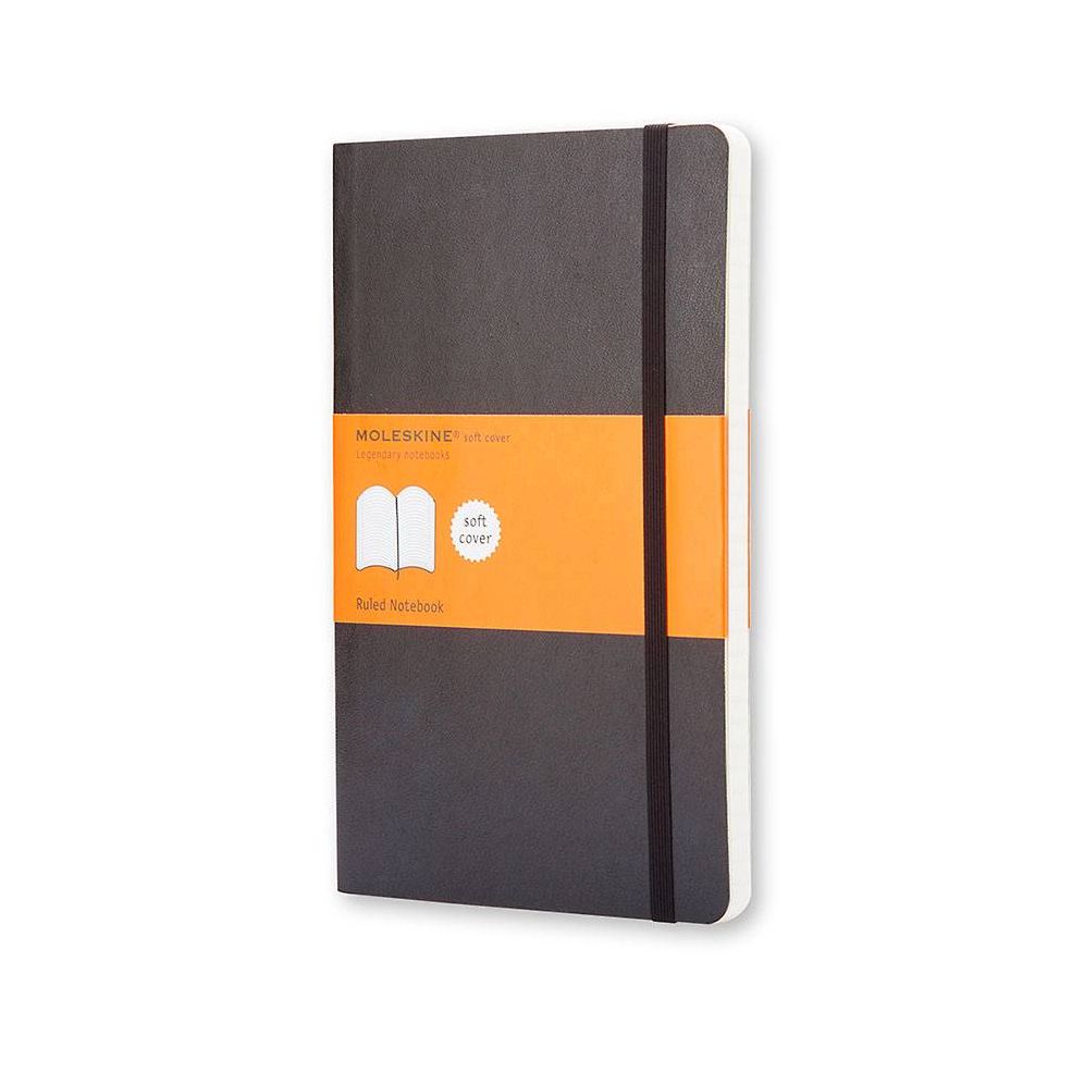 Moleskine Classic Notebook. Large. Ruled. Black. Soft Cover (5 x 8.25) - Image 9
