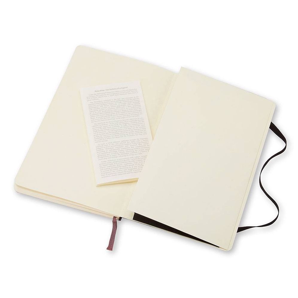 Moleskine Classic Notebook. Large. Ruled. Black. Soft Cover (5 x 8.25) - Image 10