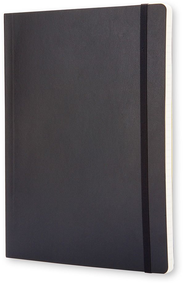 Moleskine Classic Notebook. Extra Large. Ruled. Black. Soft Cover (7.5 x 10) - Image 2