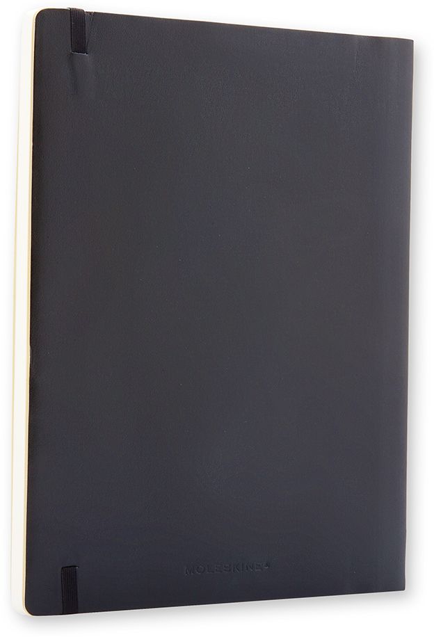 Moleskine Classic Notebook. Extra Large. Squared. Black. Soft Cover (7.5 x 10) - Image 5