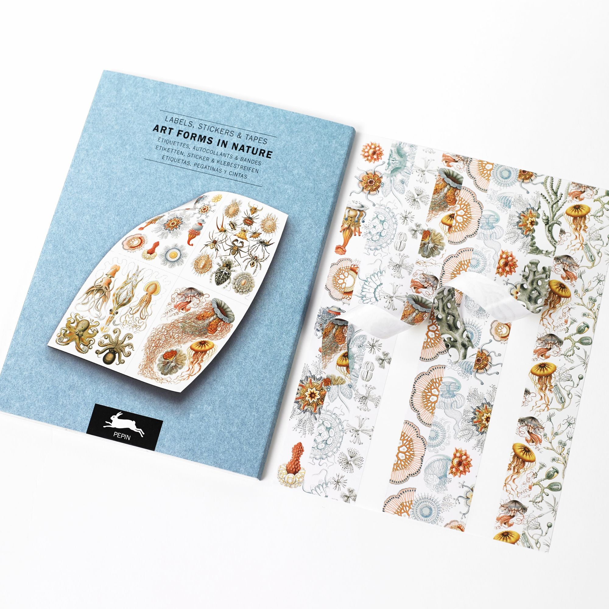 Art Forms in Nature Label. Sticker & Tape Book - Image 5