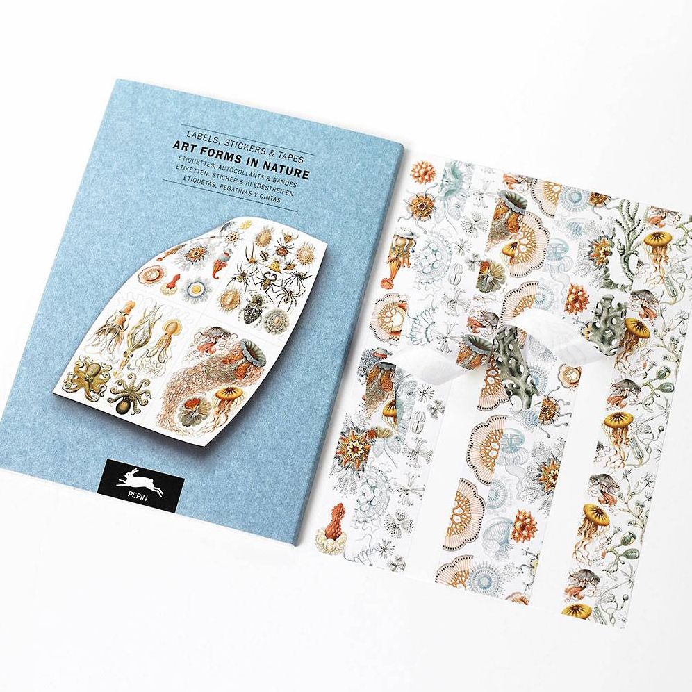 Art Forms in Nature Label. Sticker & Tape Book - Image 7