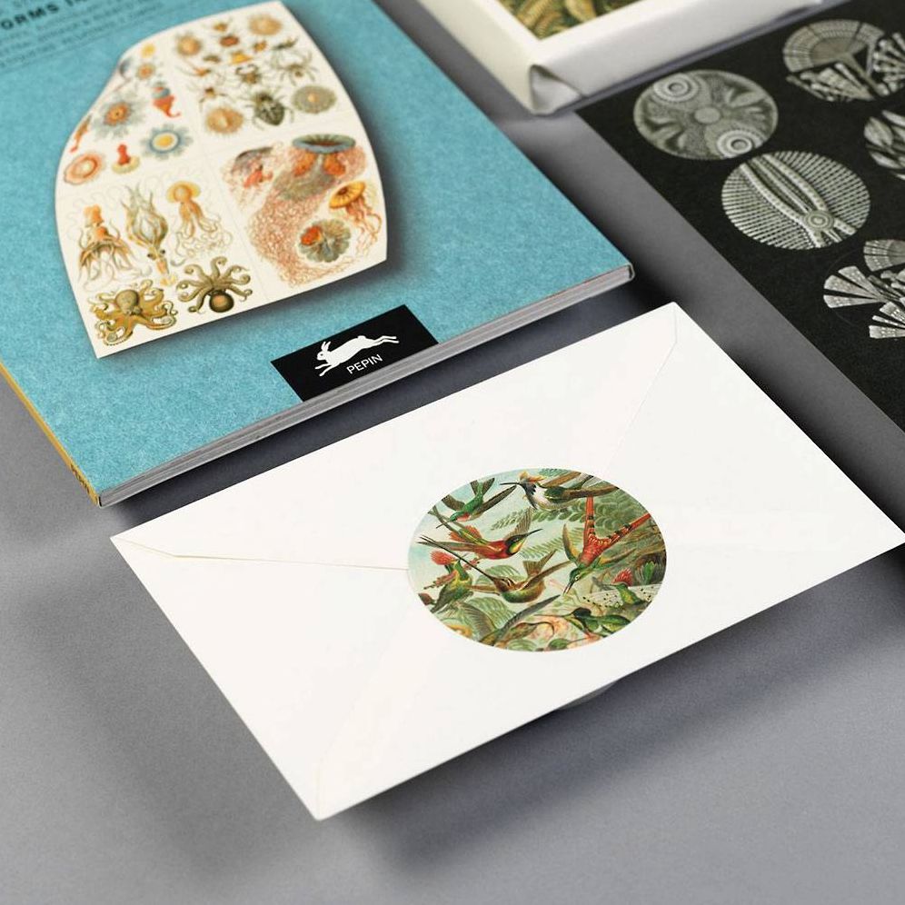Art Forms in Nature Label. Sticker & Tape Book - Image 8