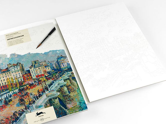 Impressionism - Artists' Colouring Book - Image 2