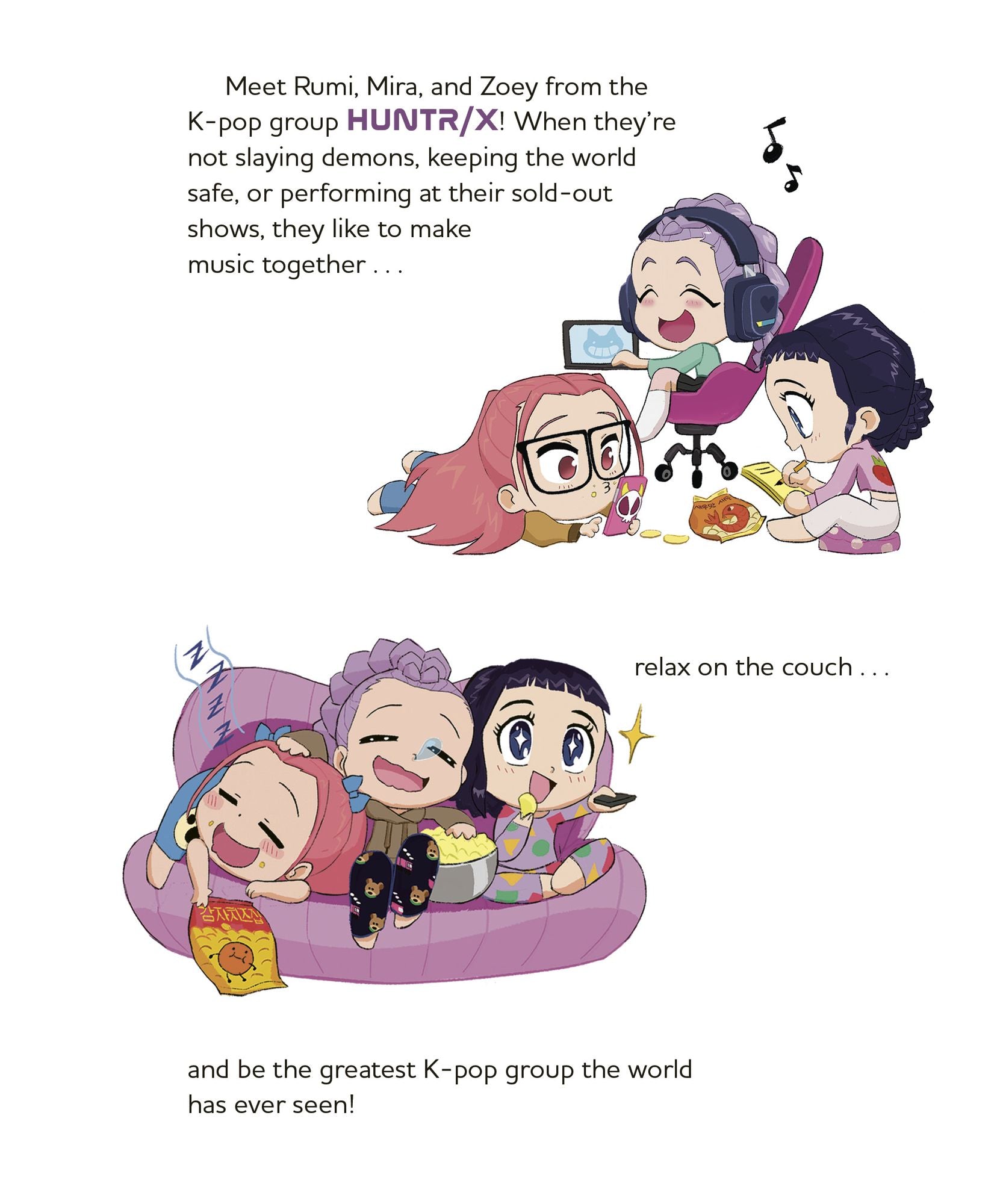 For the Fans! (KPop Demon Hunters): Official Storybook - Image 2