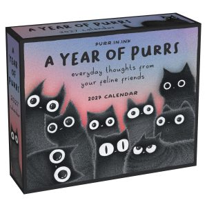 2027 A Year of Purrs Day-to-Day Calendar