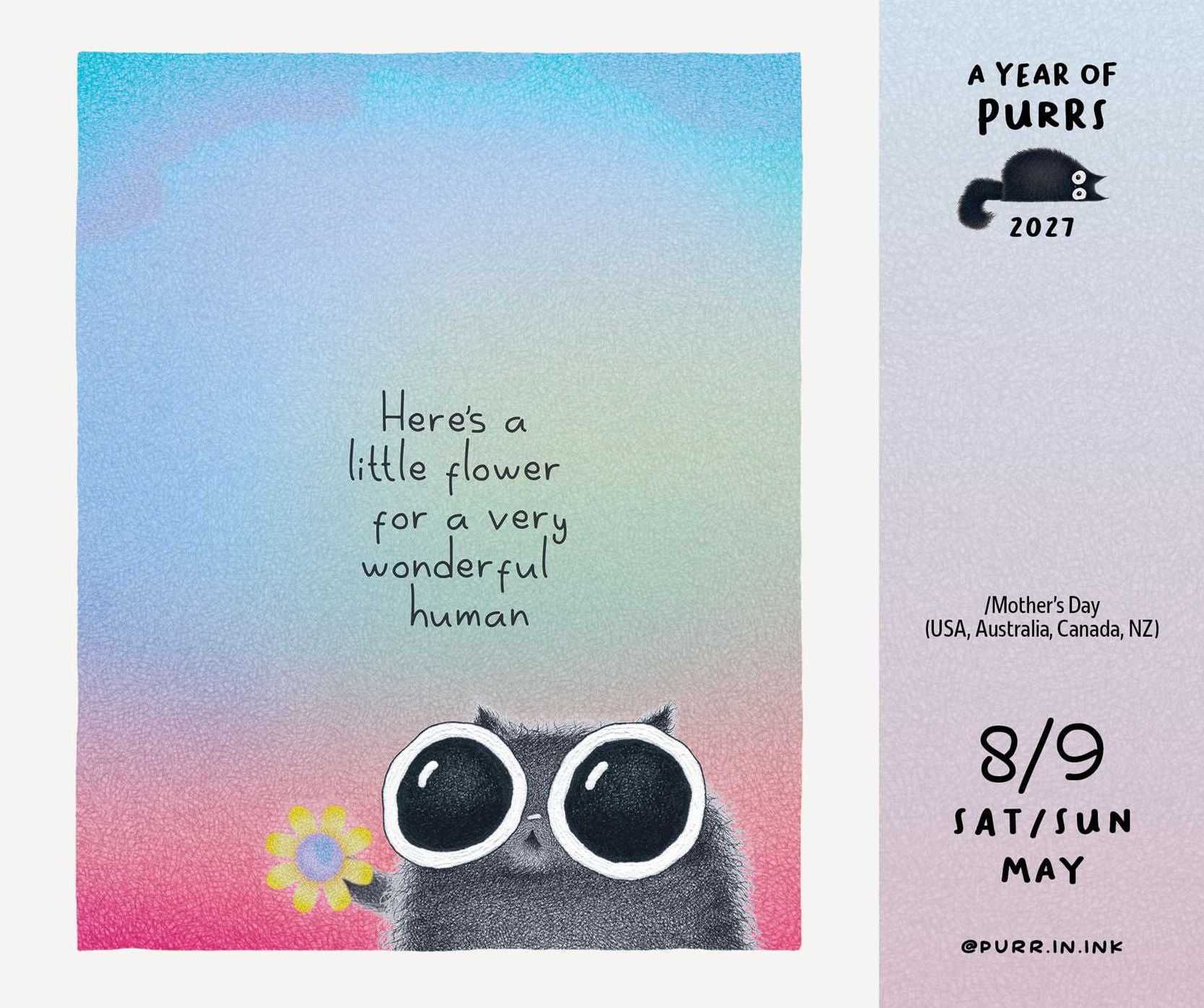 2027 A Year of Purrs Day-to-Day Calendar - Image 7